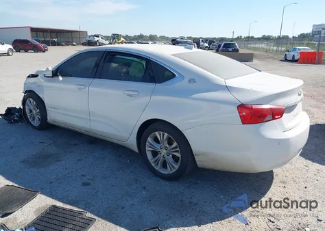 2014 Chevrolet Impala 2Lt из США, поврежденный, VIN 2G1125S30E9161473